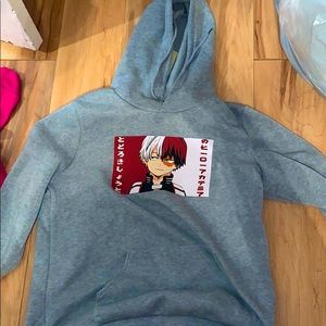 Todoroki my hero academia hoodie